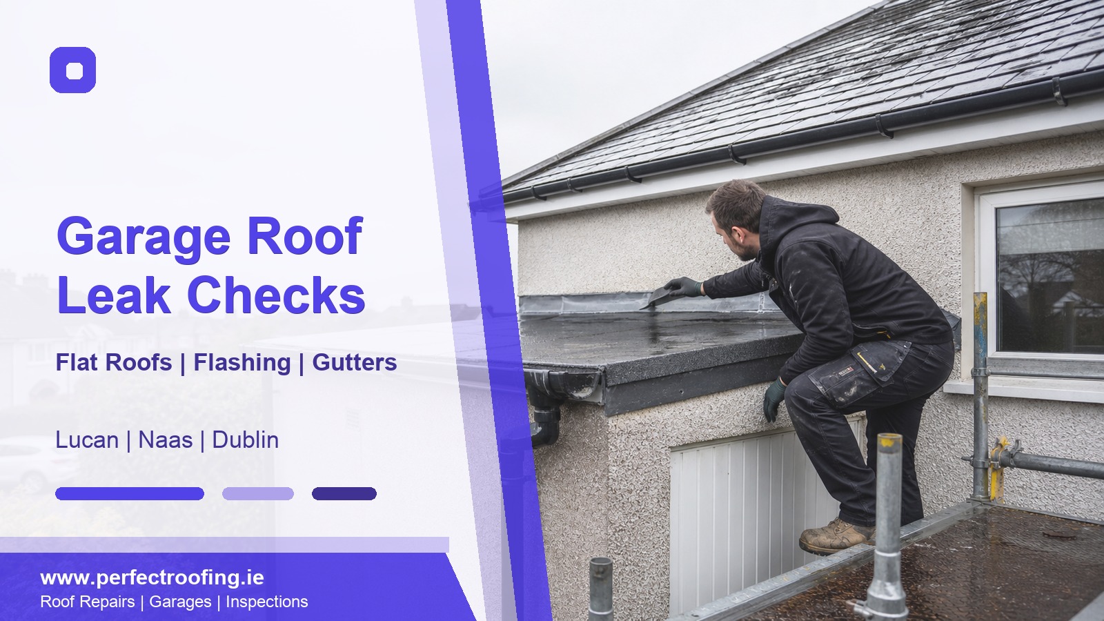 Garage Roof Leak Checks for Lucan and Naas Homes